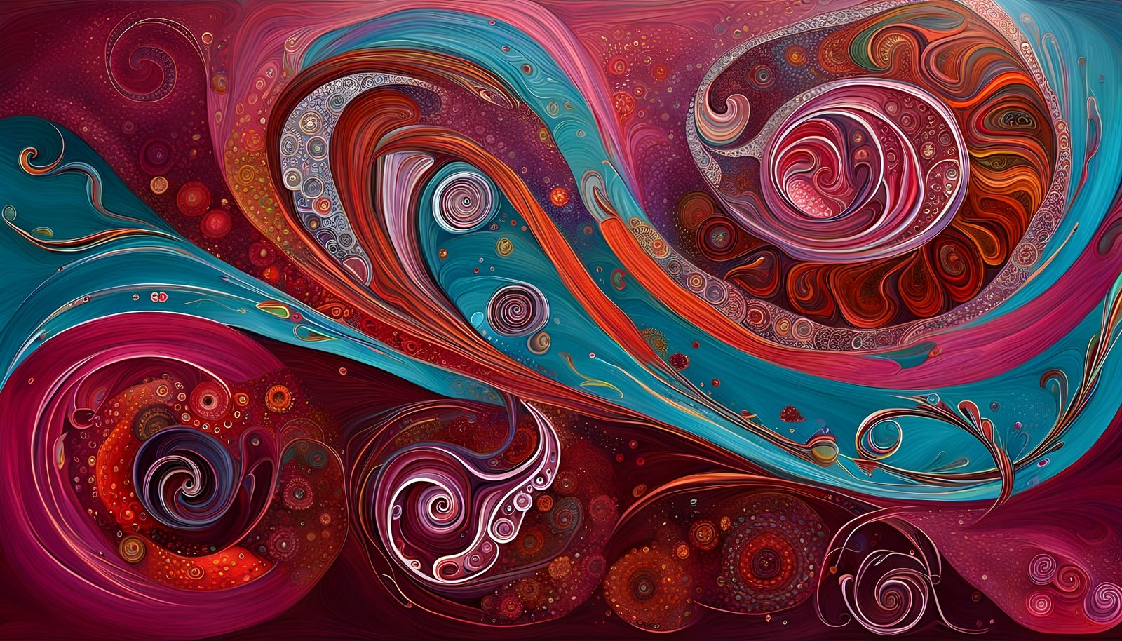 Australian Fractal Exotic Elegance