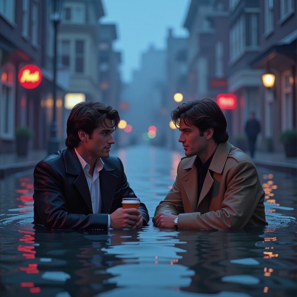 1980s Gay Rom-Com Climactic Scene