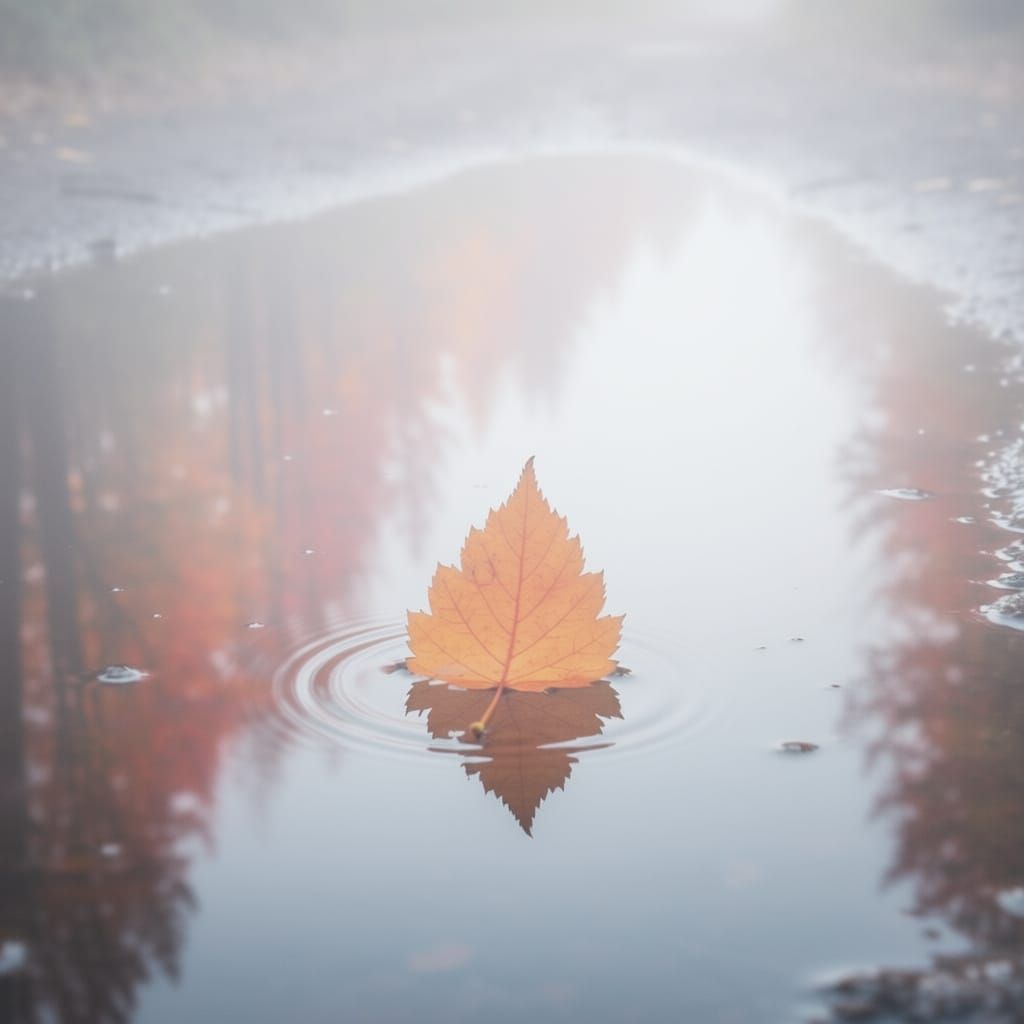 Misty Forest Landscape