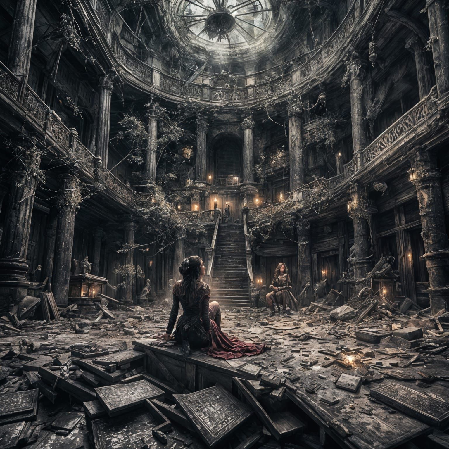 Master Storyteller Commanding Dungeon Game