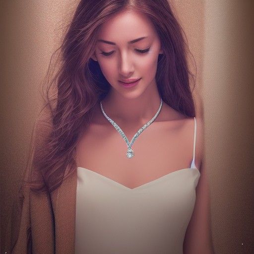 Elegant Diamond Necklace
