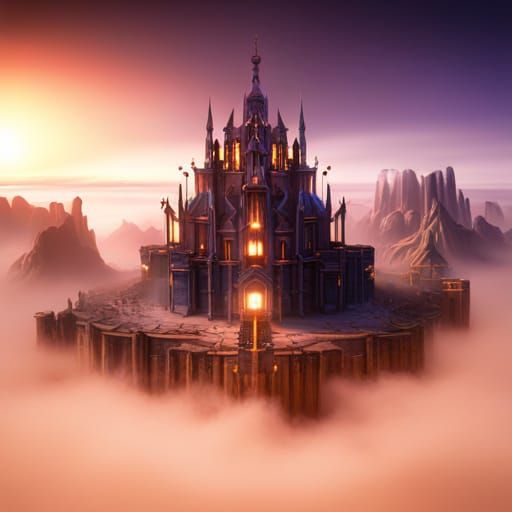 Fantastical Fourth Dimension Concept Art in Deep Color