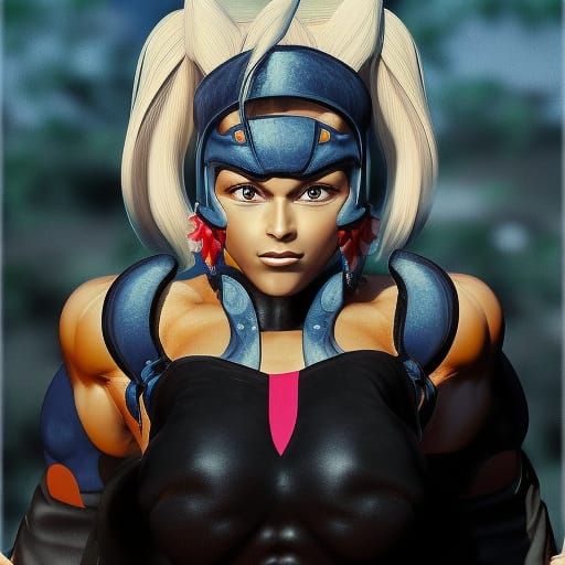 Anime Bodybuilder in Unreal Engine 5