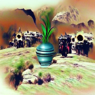 Burial Urn Planet with Radon Atmosphere
