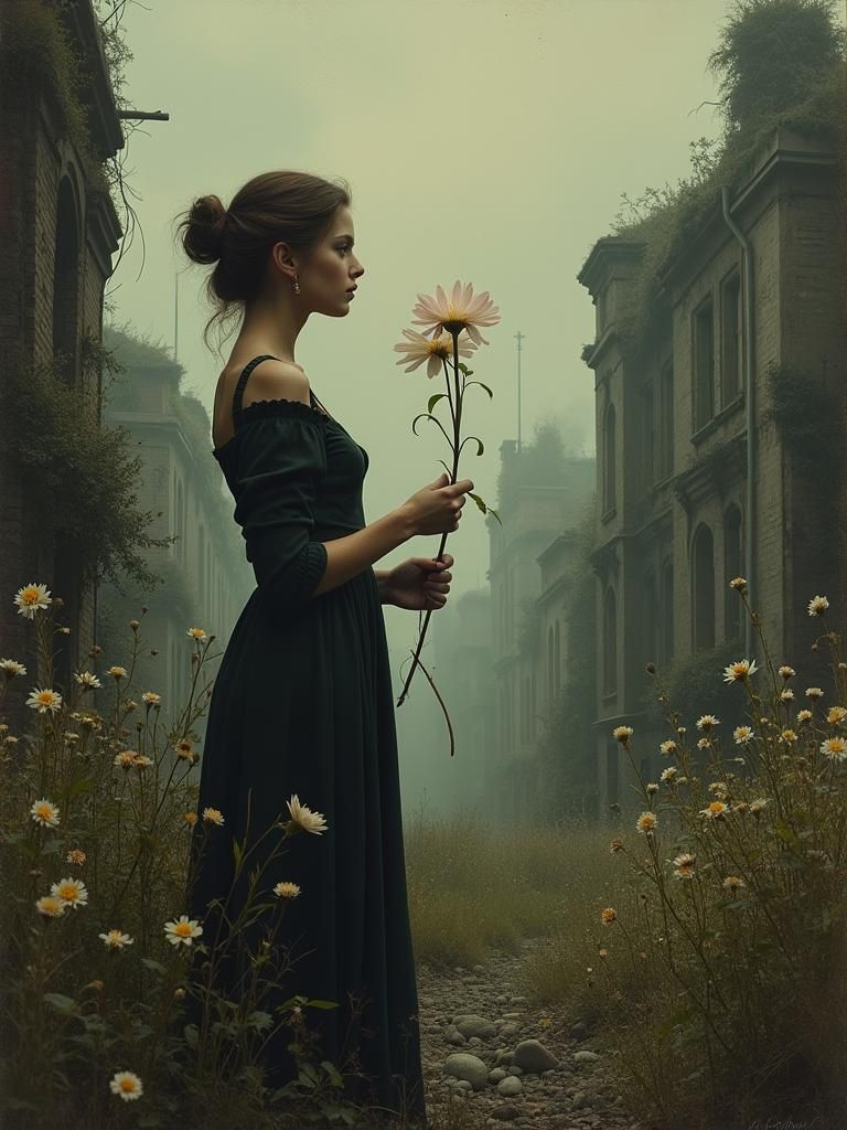 Desolation and Beauty: Picking Flowers in a Ruined City