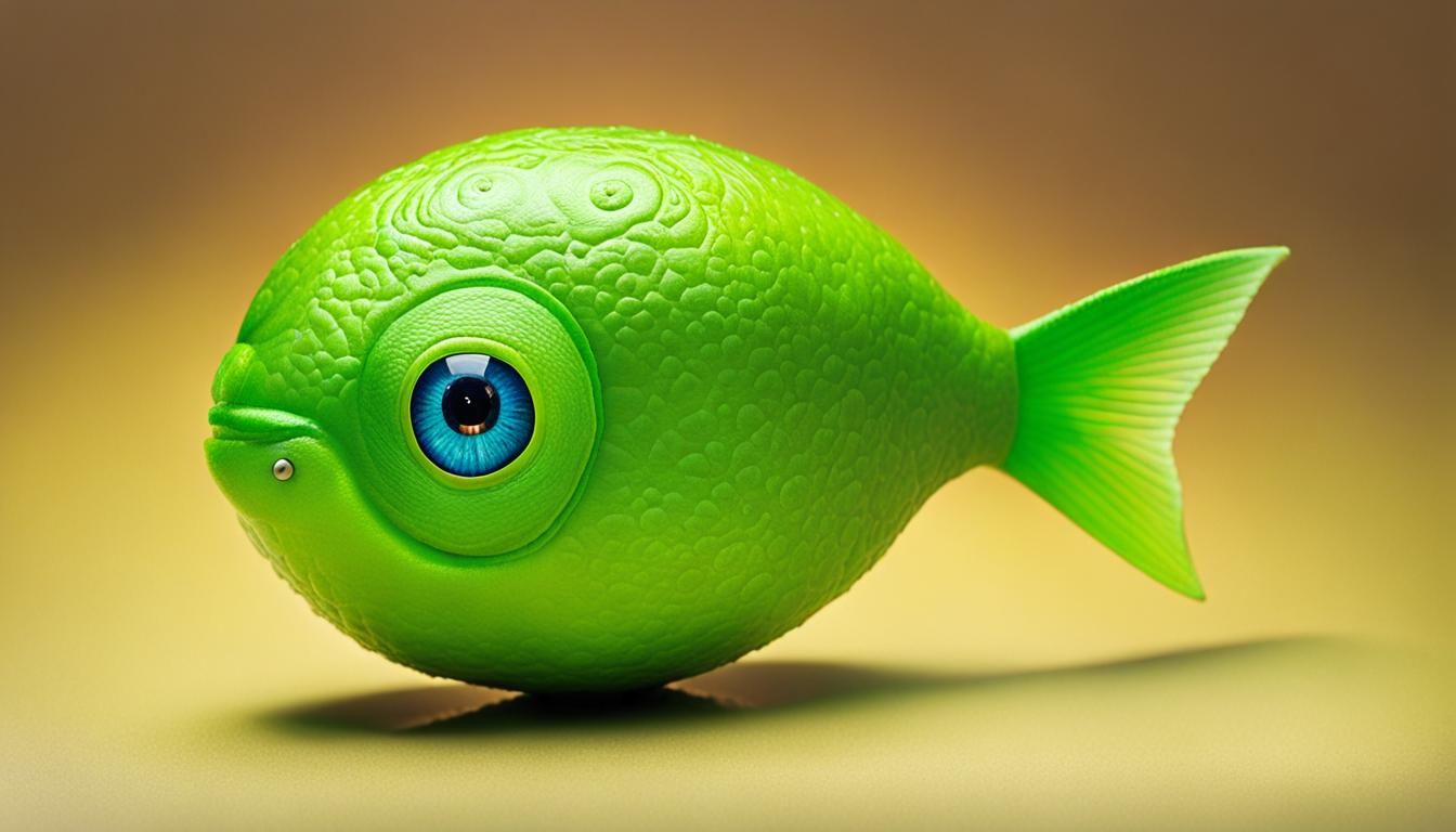 Lime Fish: A Whimsical Fruit Transformation