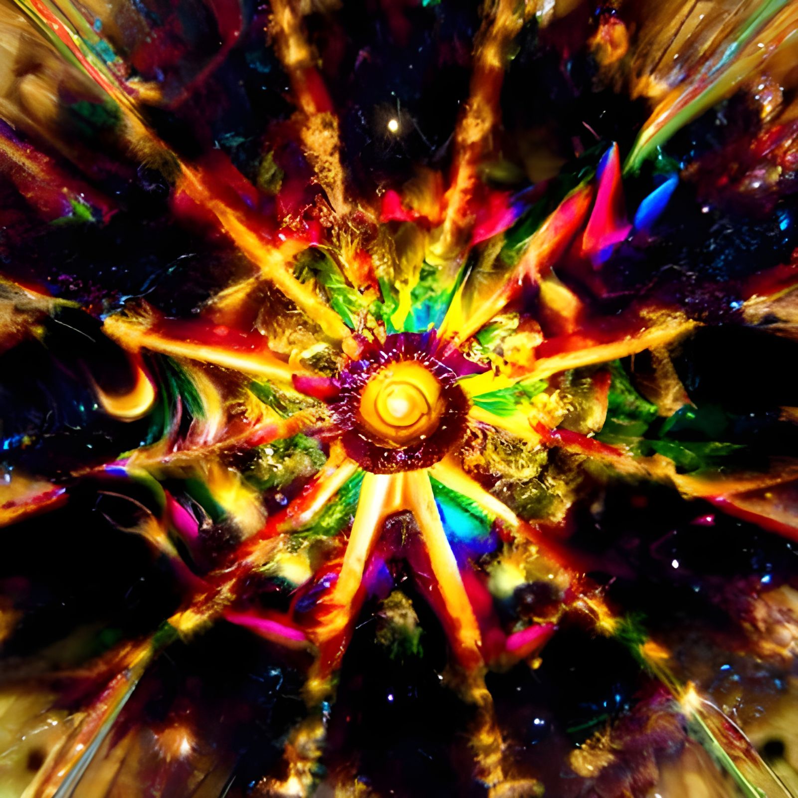 Giant Rainbow Star