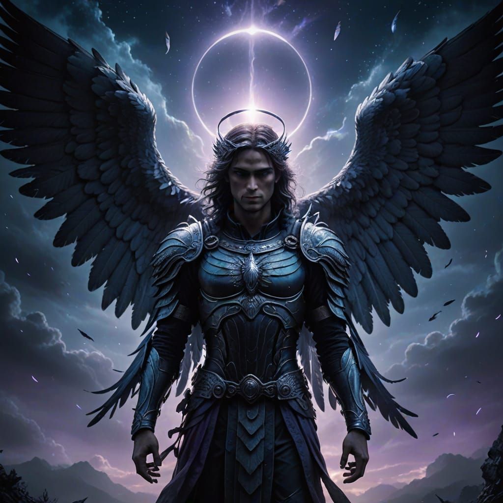 Archangel in Dark Fantasy Art