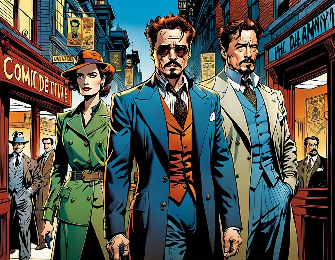 Comic Book Team's Arabian Desert Adventure