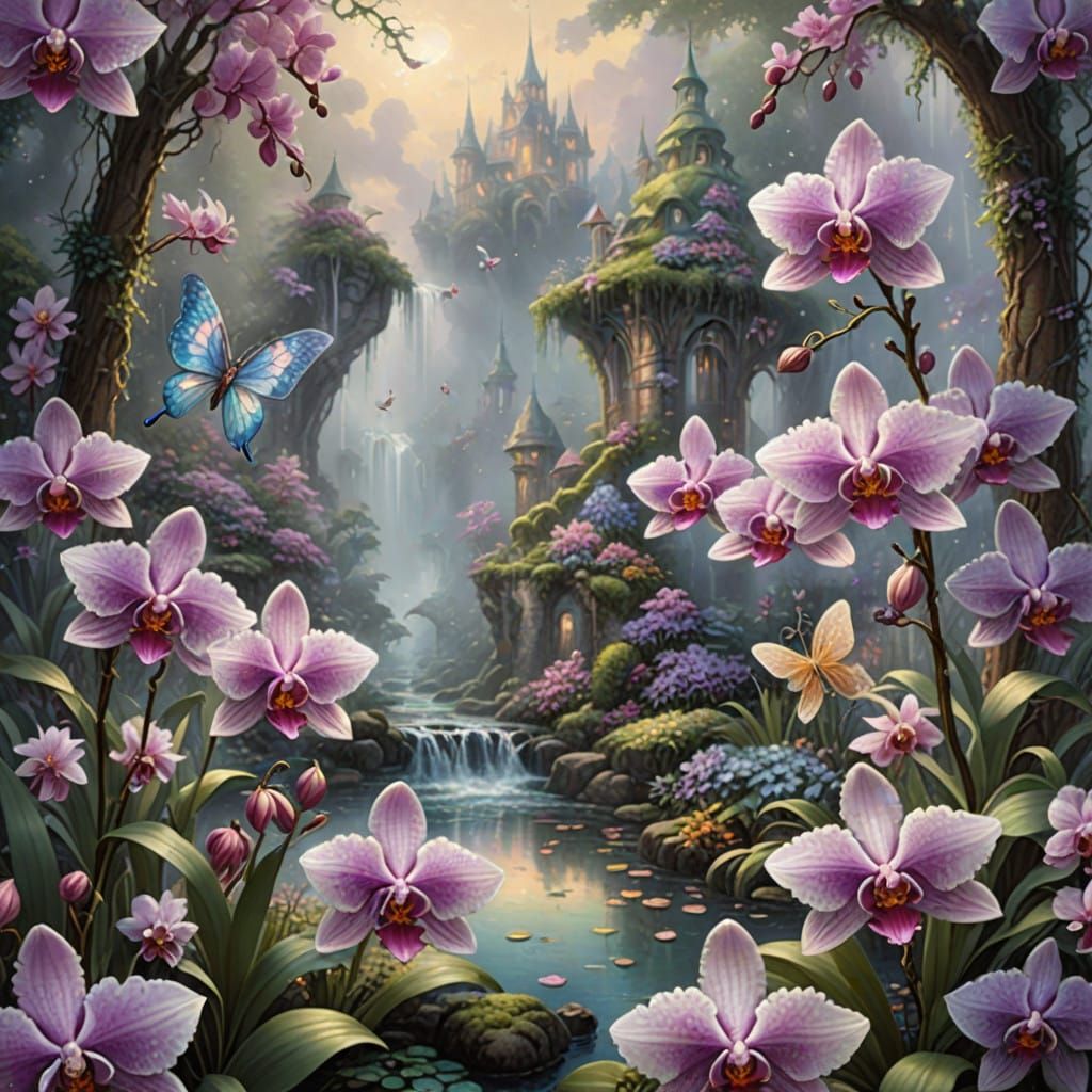 orchid petal fairy wing patch