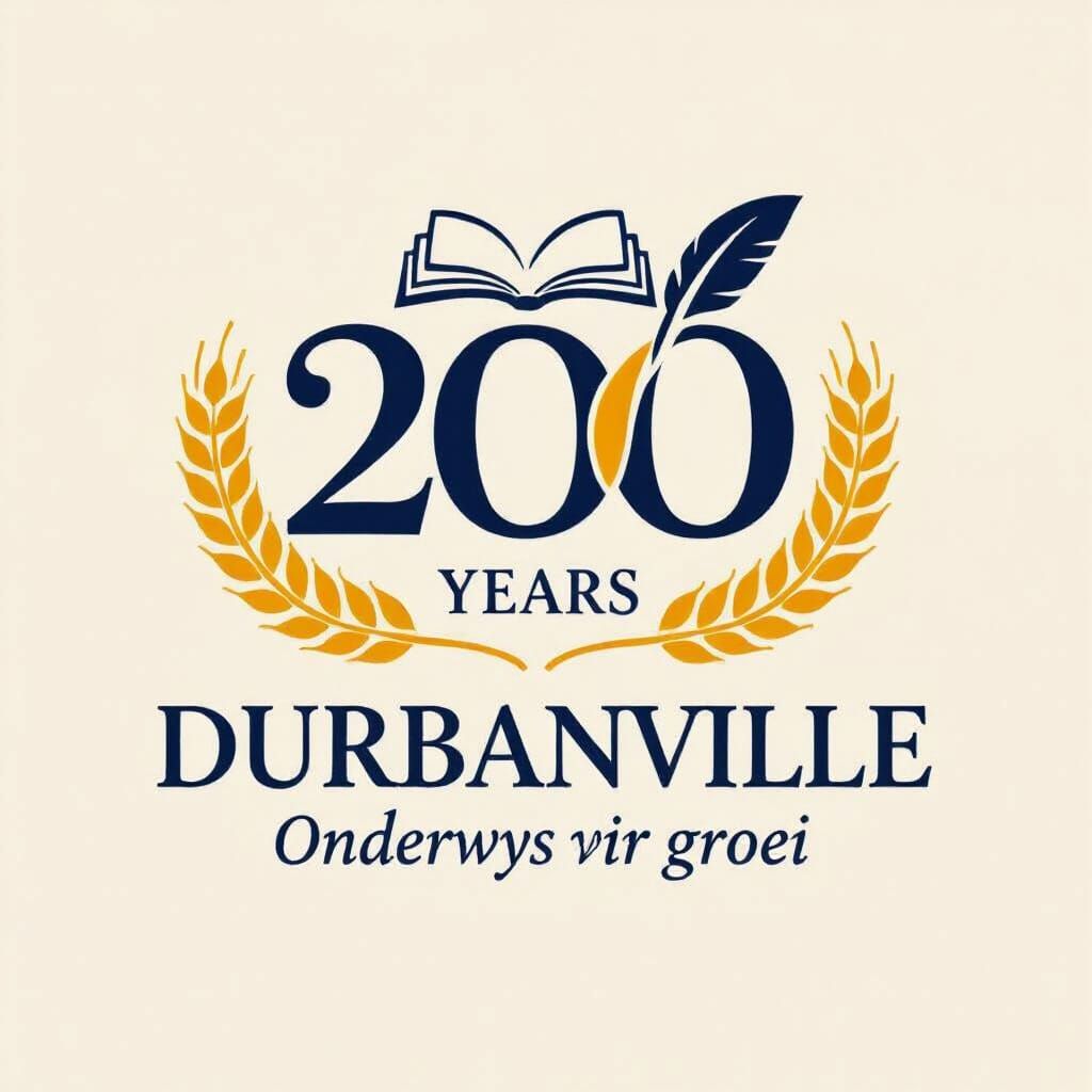 Durbanville School Logo: 200 Years of Education