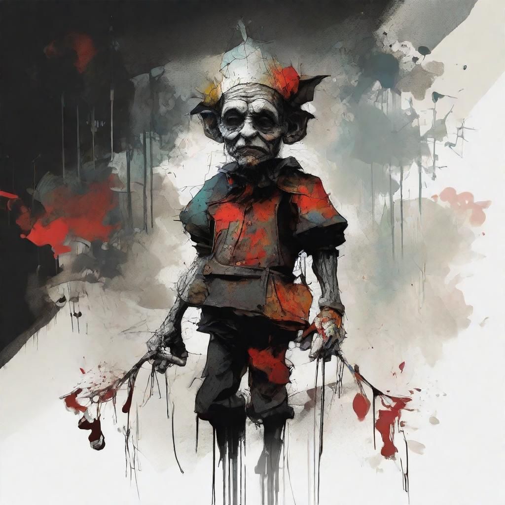 Pinocchio in Guillermo del Toro Style