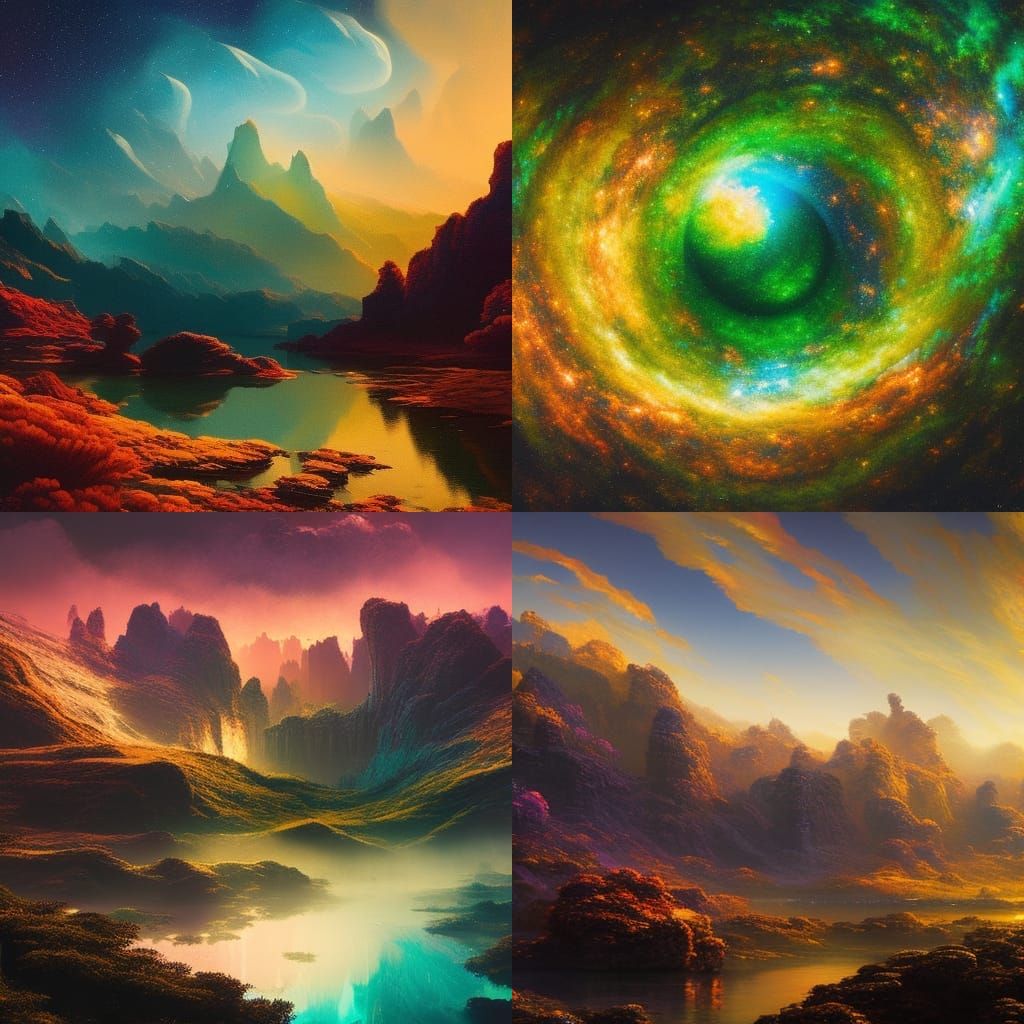 Detailed Architecture in Art Deco Nouveau Rococo Style