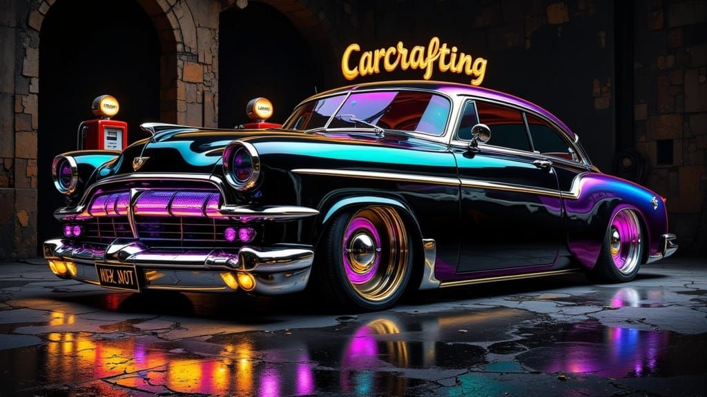 Art Nouveau-Inspired Automotive Rebellion in 1951 Chrysler N...