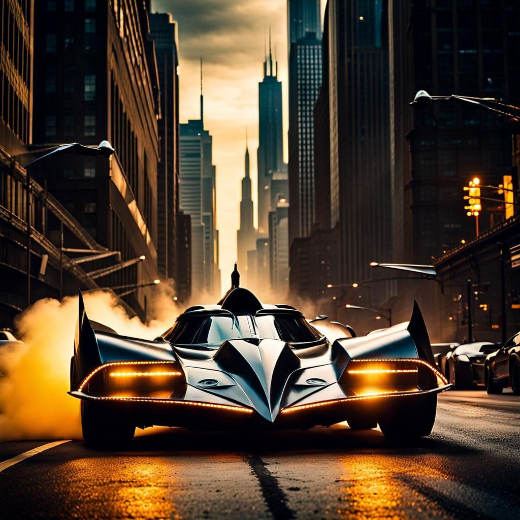 Futuristic Batmobile