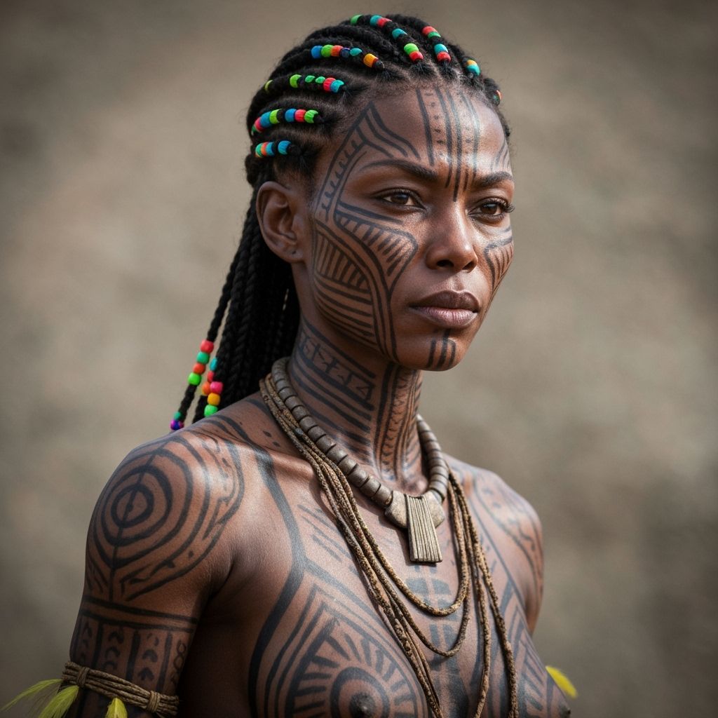 AI Generated Image of Nude Woman