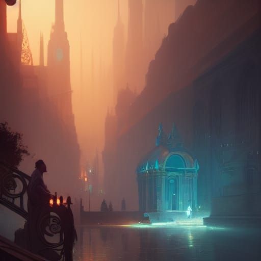 First Story Quest: Hyperdetailed Digital Art