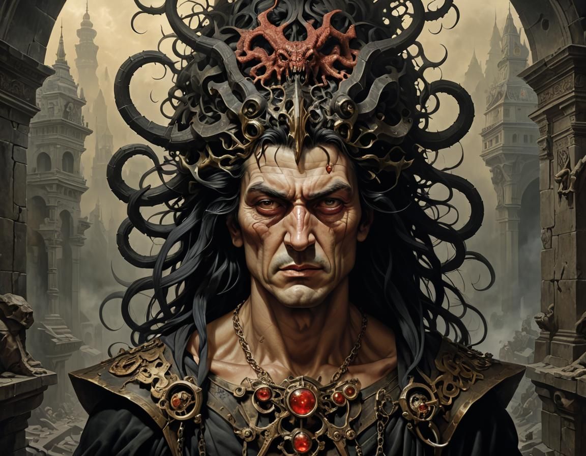 Zagreus, Lord of the Pit in Polish Surrealism