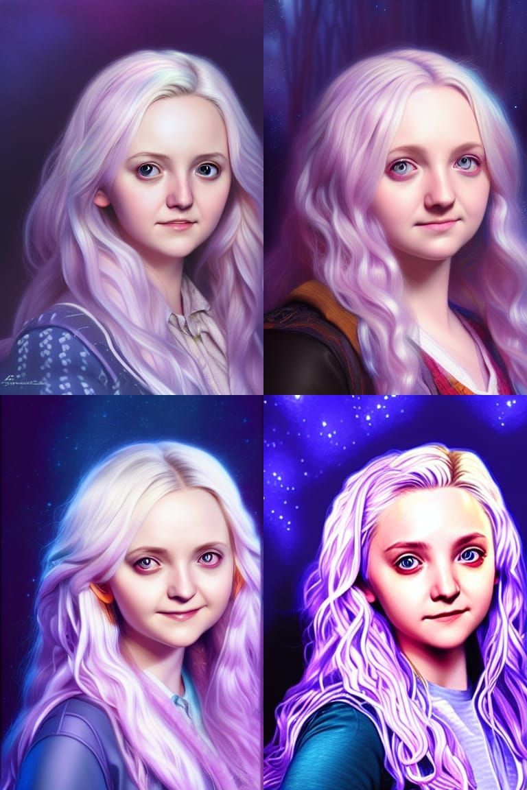 Luna Lovegood Portrait in HD Quality