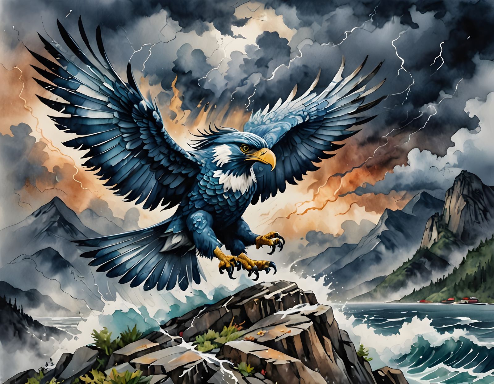 Thunderbird: Supernatural Bird Spirit of North American Indi...