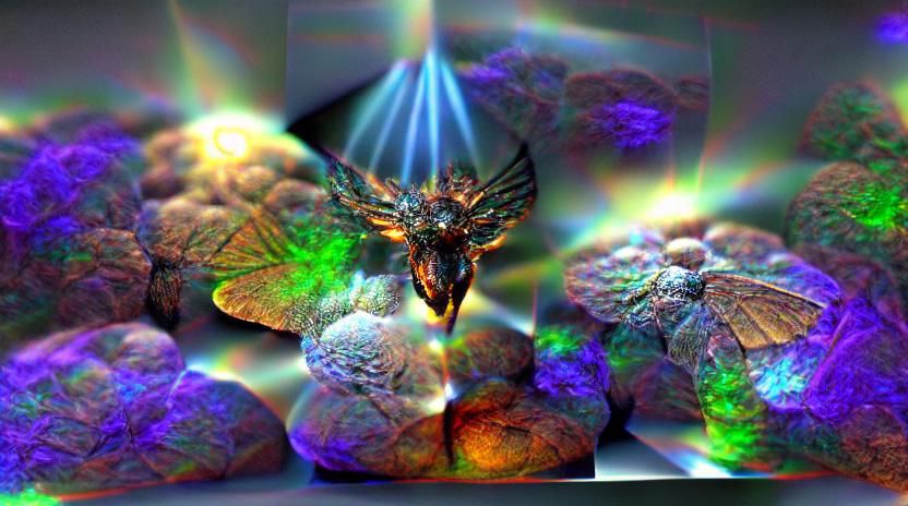 Abstract Intelligence with Iridescent Veil of Time