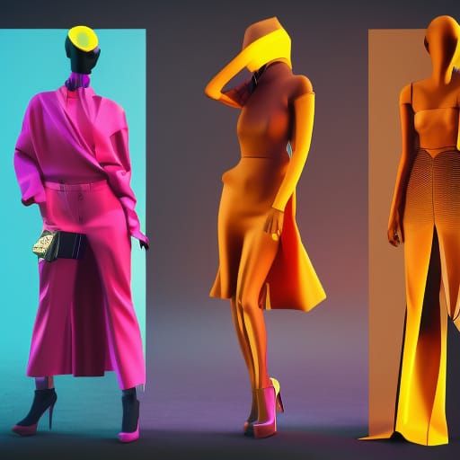 Futuristic Fashion Show in 4K Resolution