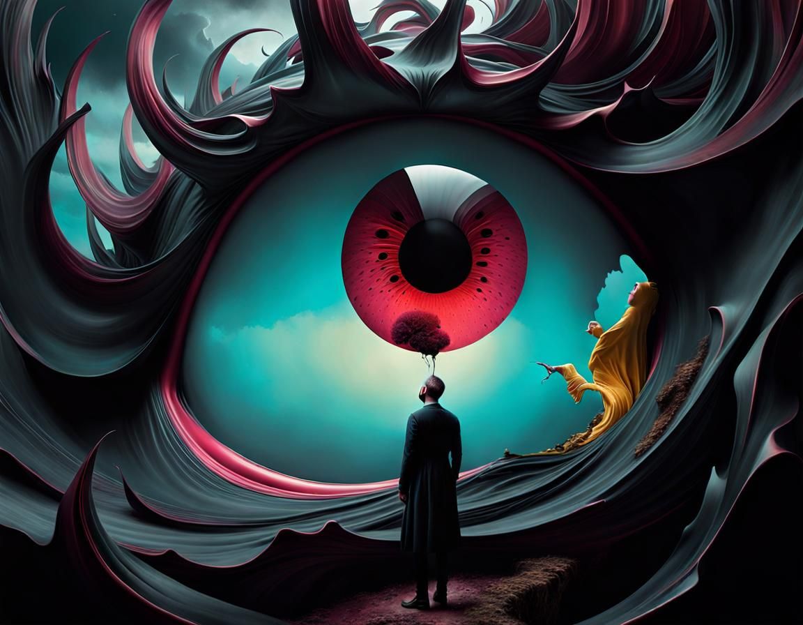 Surreal Digital Art: The Fear of Imperfection