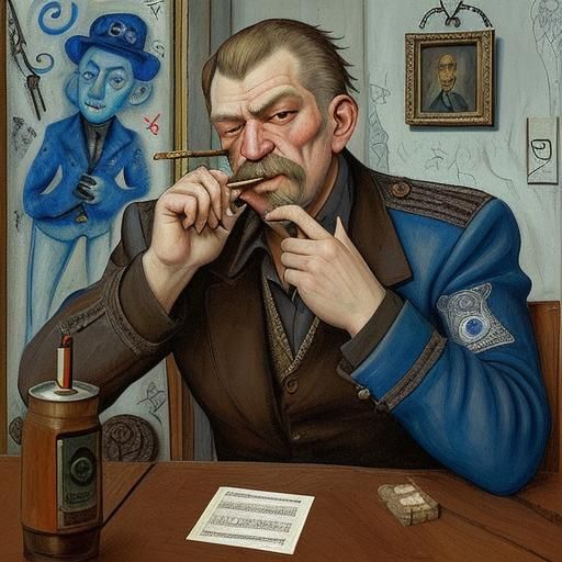 Locksmith Vasya's Surreal Divorce: An Artistic Interpretatio...