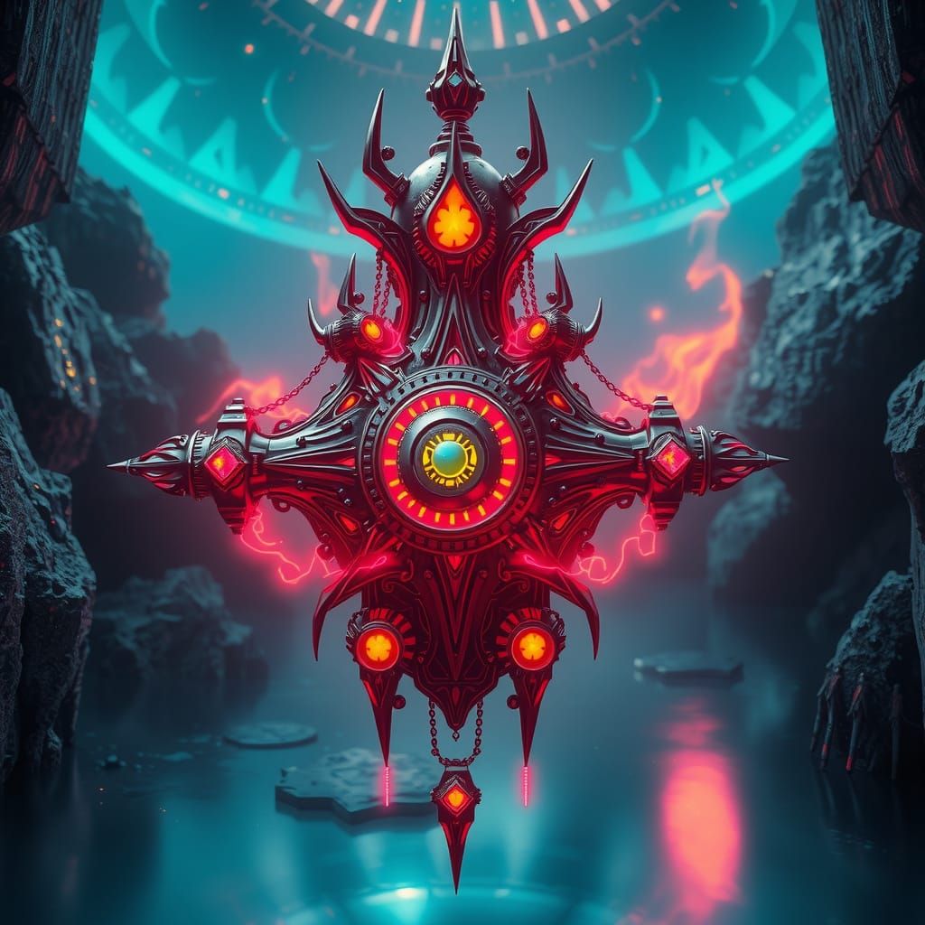 Hi-Tech Ornamental Anomaly Catcher in Fantasy Style