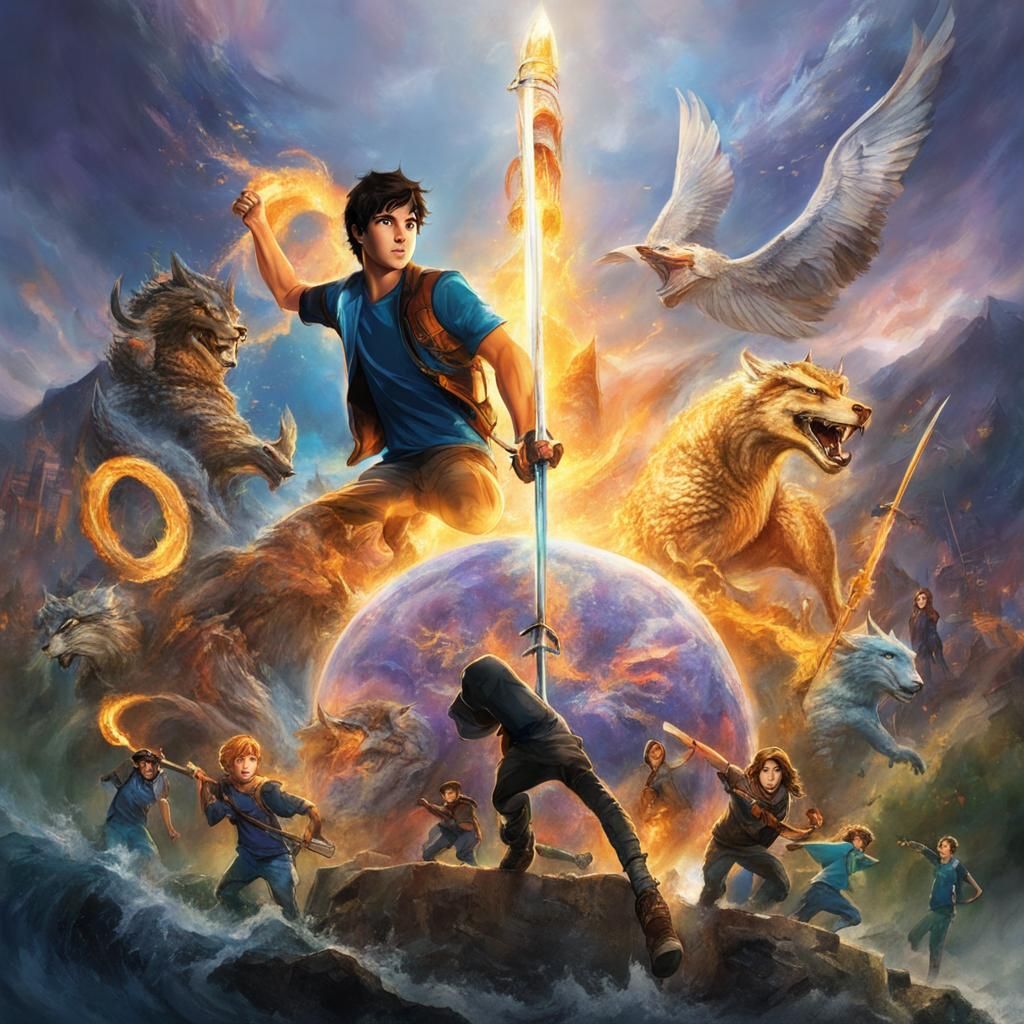 Percy Jackson Illustration