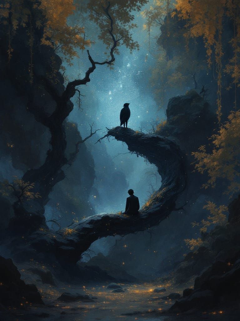 Feelings to Tell You I Remember a Little Brassbellbird Over-...