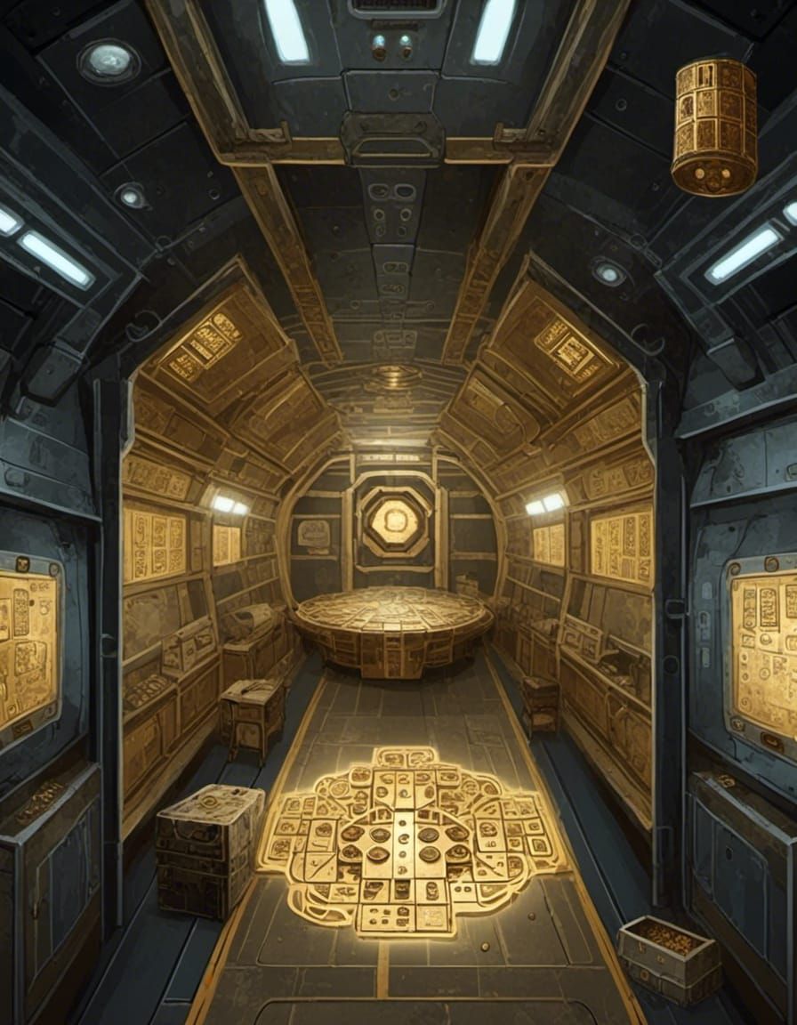 space station made from a Lament Configuration Box