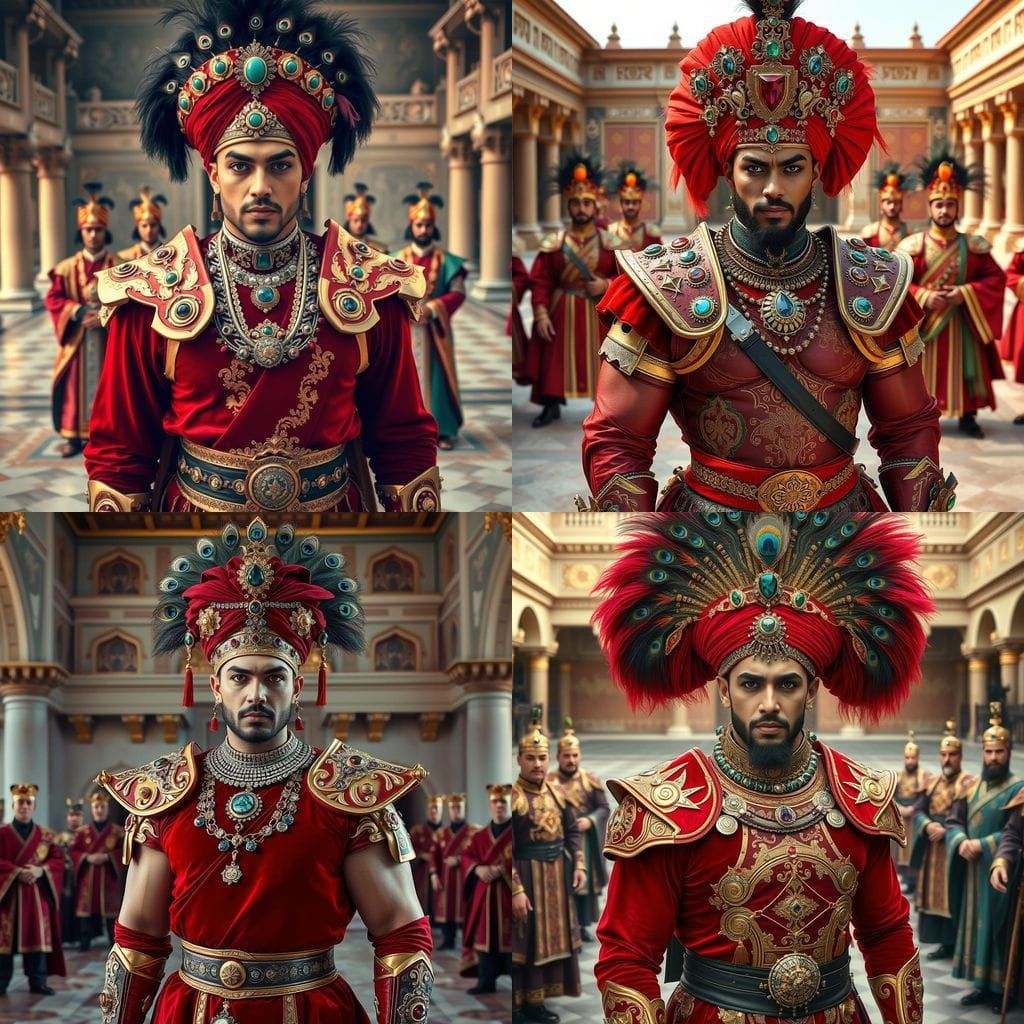 Timur: Drag Icon in Central Asian Armor