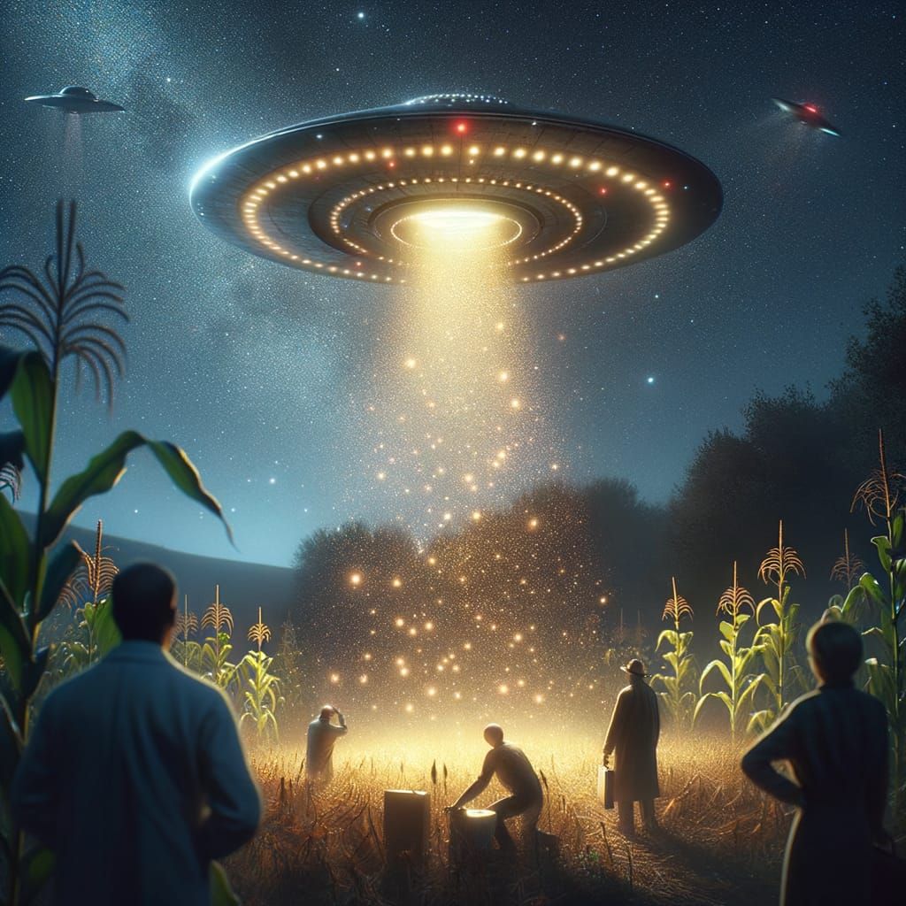 A Mysterious Disc-Shaped Object Performs a Vertical Takeoff ...