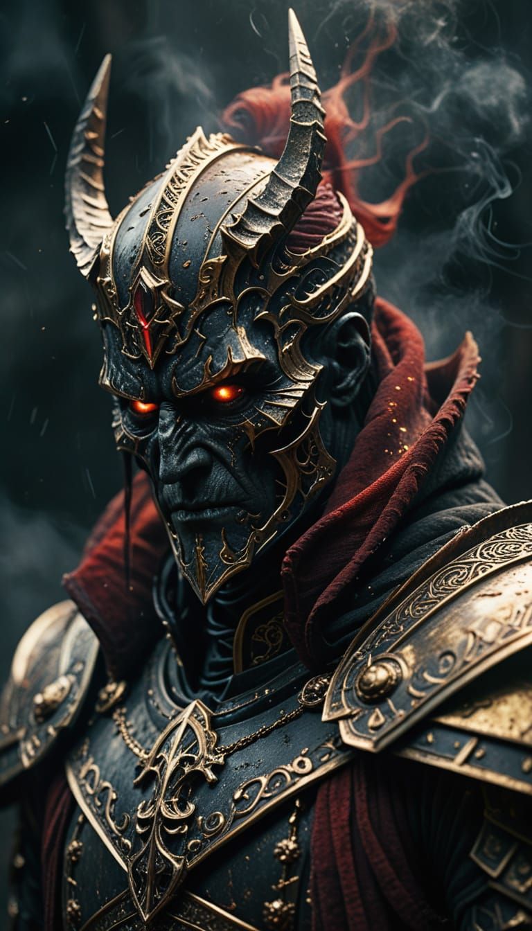 Dark Kaiser Overlord in Gilded Armor