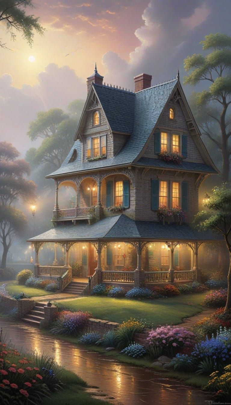 Ethereal Country Estate in 1883 Texas Style