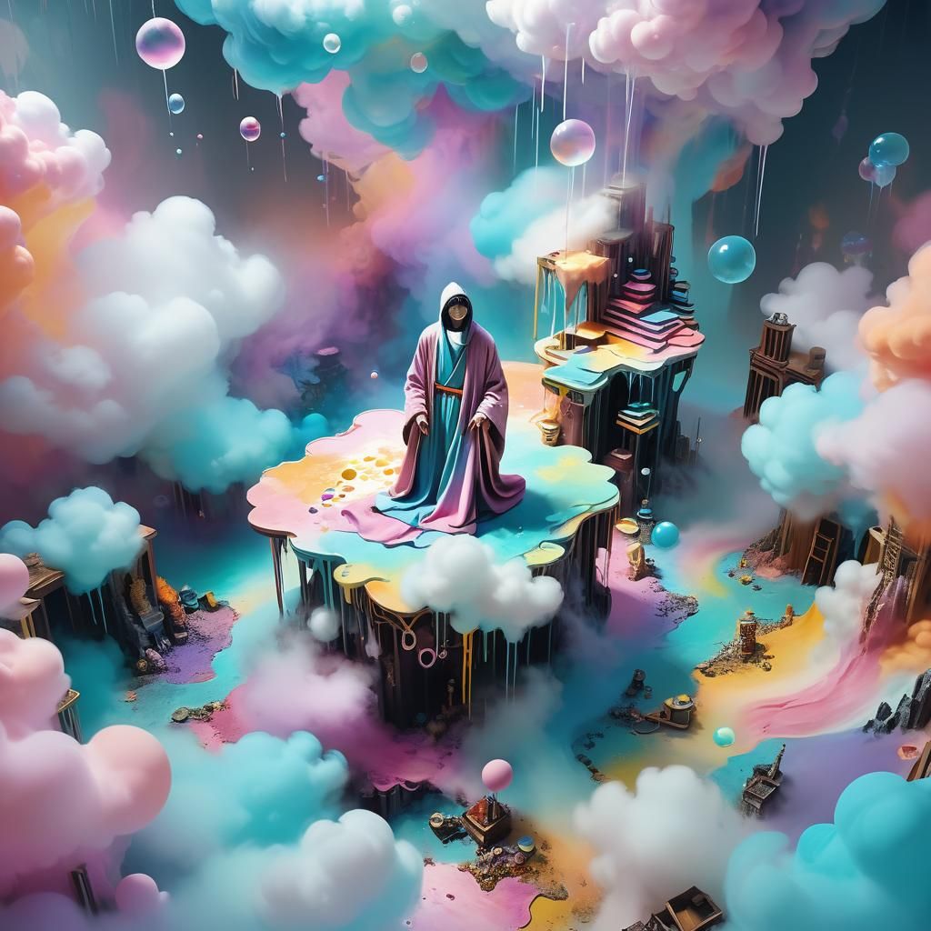 Dream Architect Designs Surreal Dreamscapes as Concept Art