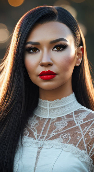 Naya Rivera dressed in a exiting nurse Halloween costume Professional photography, bokeh, natural lighting, canon lens, ...