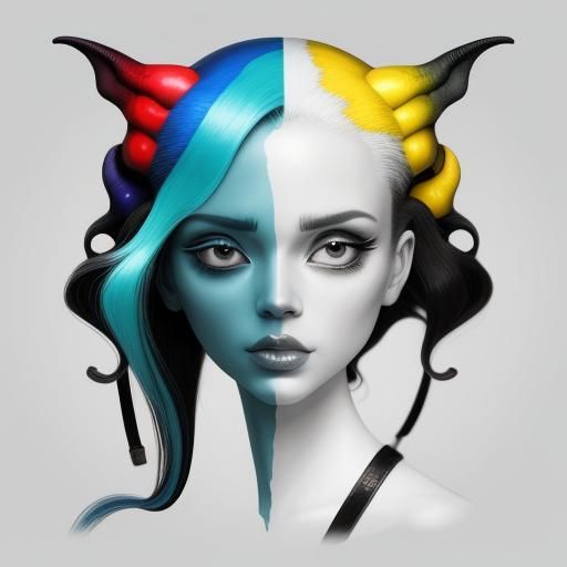 Psychedelic Glamour: A Surreal Maximalist Masterpiece