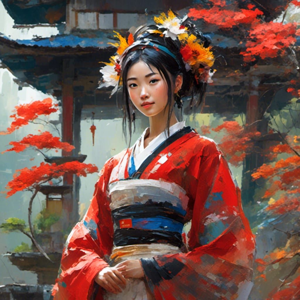 beautiful japan gothi female