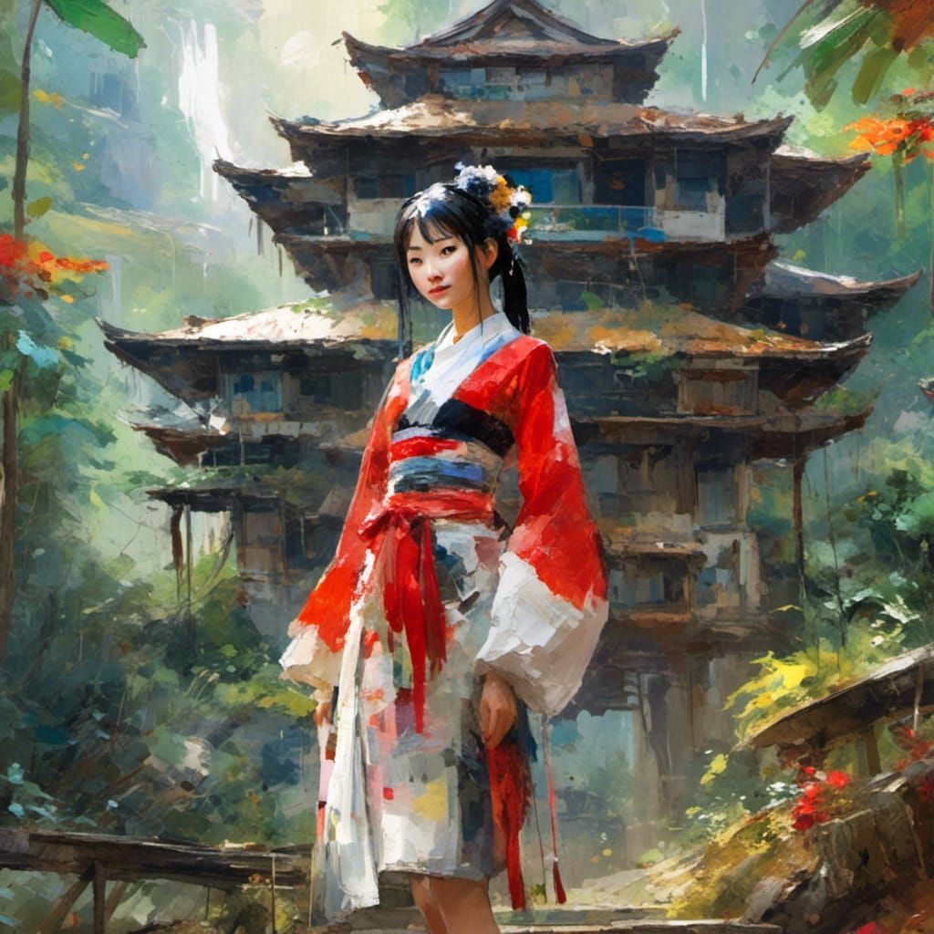 beautiful japan gothi female