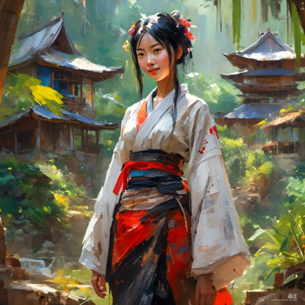 beautiful japan gothi female