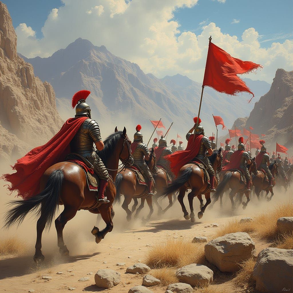 Roman Warriors Clash with Chinese Knights in Epic Afghan Lan...