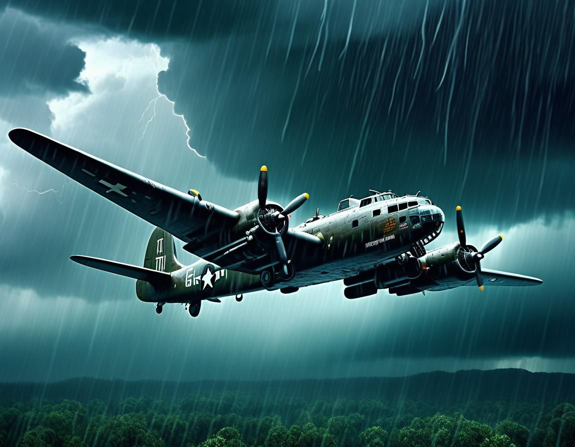 WW2 B-29 Bomber