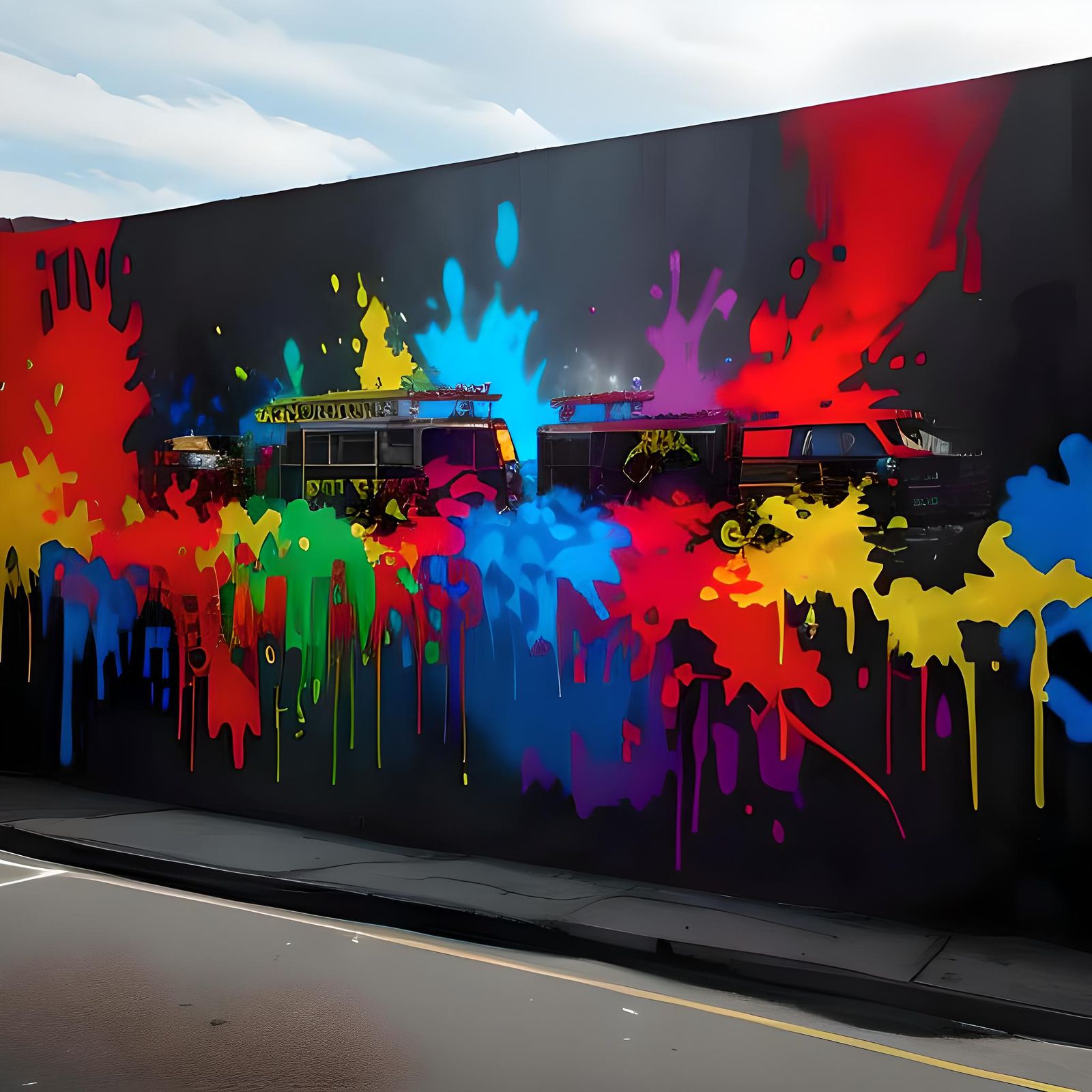 Firefighter Wall Mural