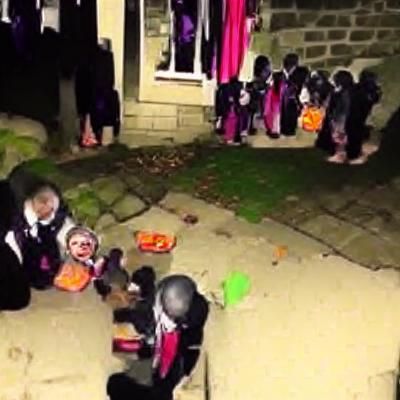 Nightmarish Children's Trick or Treat Game
