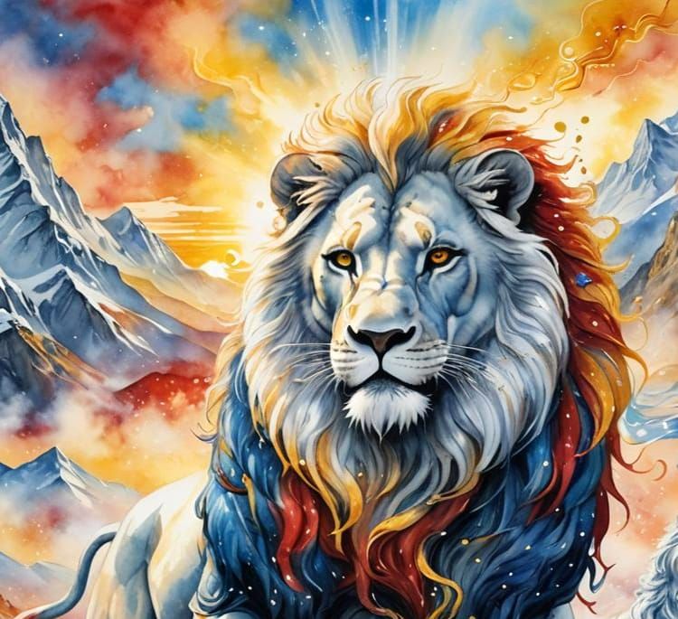 White-Lion-King Sami - Ior Bock - In Memory