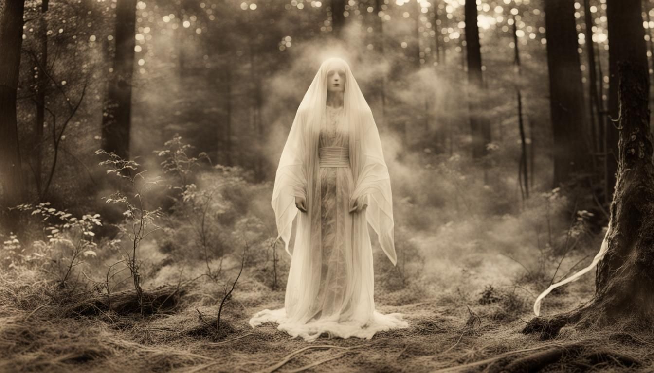 An apparition in the forest