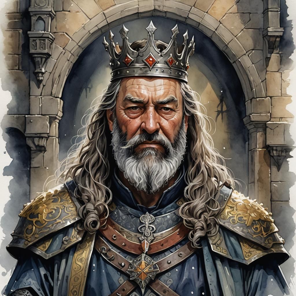 King Edward: D&D Character Concept Art