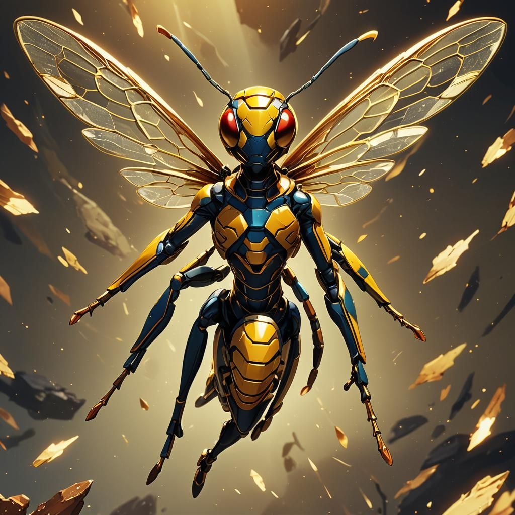 Jasper Wasp in Anime Style